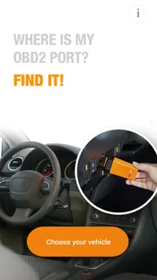 Where is my OBD2 port? android App screenshot 3
